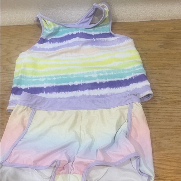 Eddie Bauer Kids Swim Bikini - Multicolor Tie-Dye - Picture 1 of 4